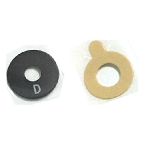 For Huawei Y7 Prime 2017/Enjoy 7 Plus Back Rear Camera Glass Lens Ring Cover With Adhesive Sticker