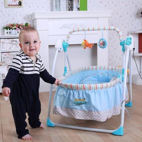 Free Shipping Primi baby electric cradle baby intelligent concentretor baby cradle child bed rocking chair baby crib