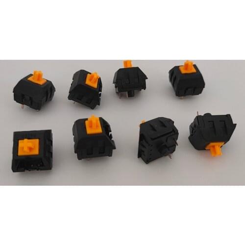 Mechanical Keyboard Axis Switch RGB Orange Axis Razer Black Widow Chroma Game Compatible With Kaihua Cherry Cross Shaft 4Pcs