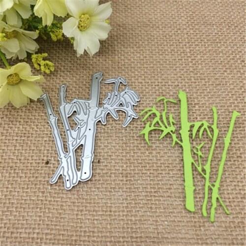 Bamboo Metal Cutting Dies Stencil Scrapbooking Photo Album Card Paper Embossing Craft DIY