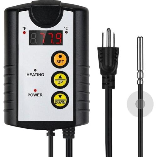 Mini Digital Humidity Meter Thermometer Hygrometer Sensor Gauge LED Temperature Refrigerator Aquarium Monitoring Display Indoor