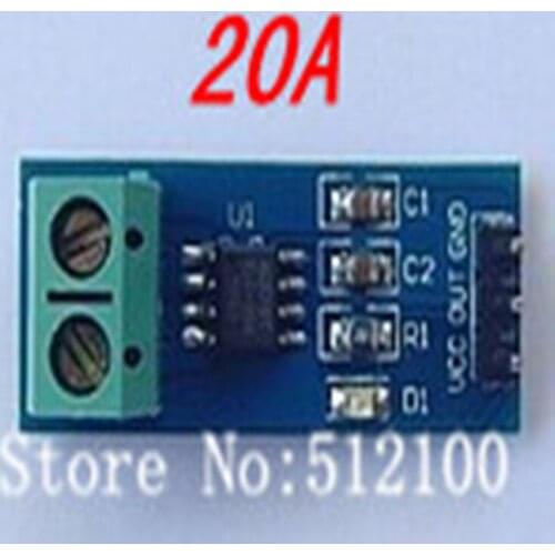 FREE SHIPPING 5PCS ACS712 ACS712T ACS712TELC-20A 20A Module Current Sensor Module