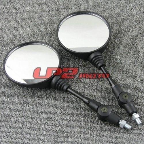 Motorcycle Side Mirrors Rearview For Kawasaki KDX125 90-99 KLX125 03-14 KLX300R 96-07
