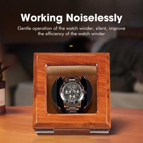 Watch Winder Motor for Automatic Mechanical Watch Luxury Dual Motor Shaker Watch AU/EU/US/UK Plug Black Clock Winder