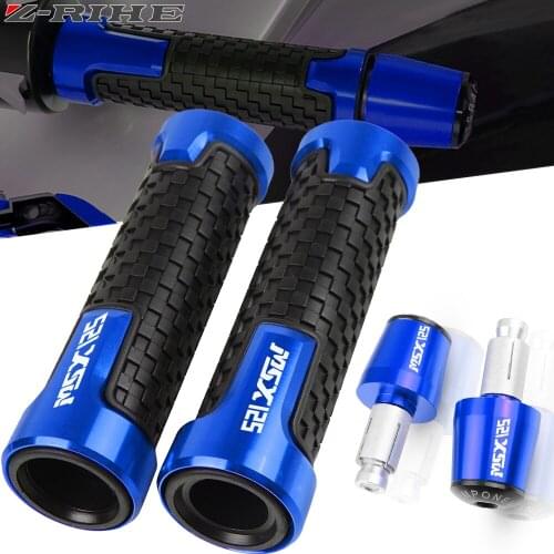 For Honda GROM MSX125 MSX 125 2014 23015 2016 2017 2018 Motorcycle 7/8" 22mm Handlebar Grips Ends Scooter Handle Bar Grip End