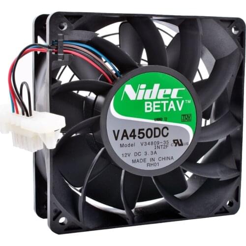 New and original COOLING REVOLUTION V34809-35 12cm 120x120x38mm 12038 DC 12V 3.3A High-speed industrial cooling fan