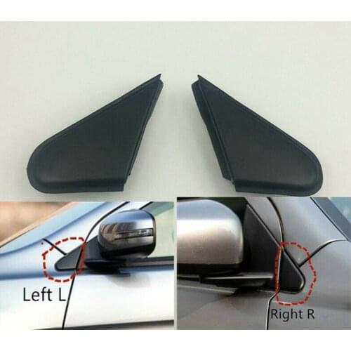 Front Mirror Outer Triangular Cover Pillar Triple-cornered Plate Trim for Mitsubishi Lancer EX Lancer Fortis 08-15