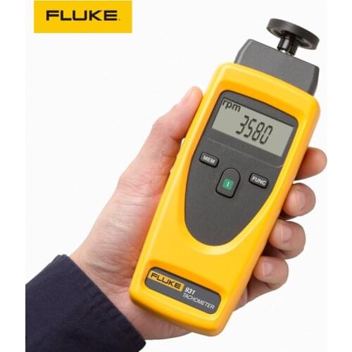 Fluke F931 Handheld Velometer Digital Tachometer Optical Measurement Digital Display Tachometer