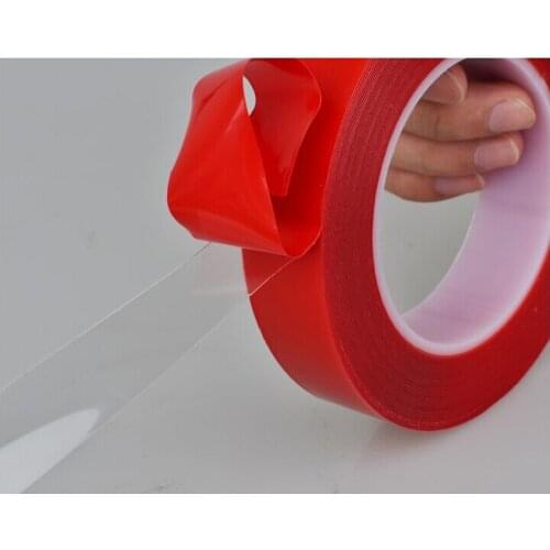 Strong (1mm / 2mm), Double Side Transparent Acrylic Foam Tape Mounting Adhesive Tape for Phone Display Lens LCD Screen