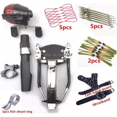 Fishing Slingshot Bow And Arrow Shooting Slingshot Shooting Powerful Fishing Compound Bow Catching Fish High Speed Hunting 2020