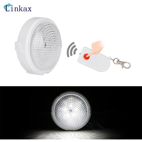 Cabinets Corridor Light 5 LED Night Light Remote Control/Touch Switch Wall Lamp For Stairway Cabinet By 4 AA Battery Light