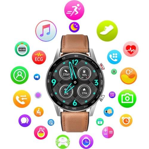 2020 ECG Smart Watch Bluetooth Call Heat Rate Smartwatch Men Women Sport Fitness Bracelet Clock For Android Apple Xiaomi Huawei