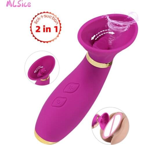 Clitoris Stimulator Tongue Licking Vibrators Sex Toys for Women Clitoris Stimulator Dildo Egg Vibrator USB Power Adult Product