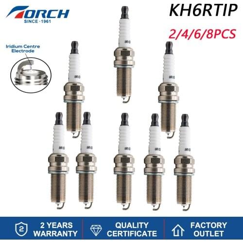 NGK ILFR6A/ILFR6B Spark Plug Replacement Torch Brand Iridium Platinum KH6RTIP Denso VKH20 for F6MPP332 Champion OE190T10