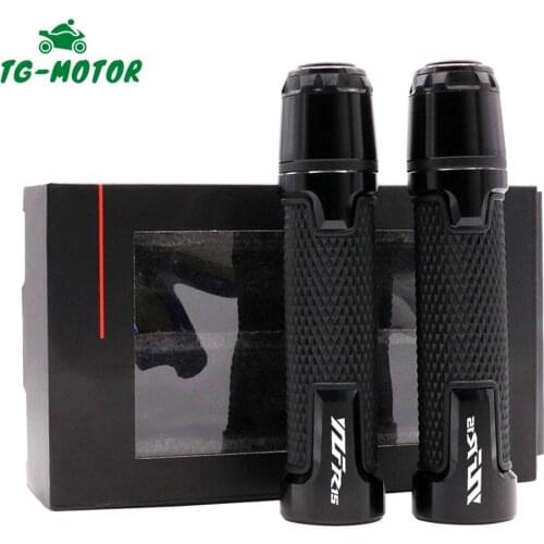 TG-Motor LOGO YZFR15 For Yamaha YZF R15 V3 YZFR15 V3 2017 2018 2019 2020 2021 Motorcycle Handle grip ends Handlebar Grips Slider