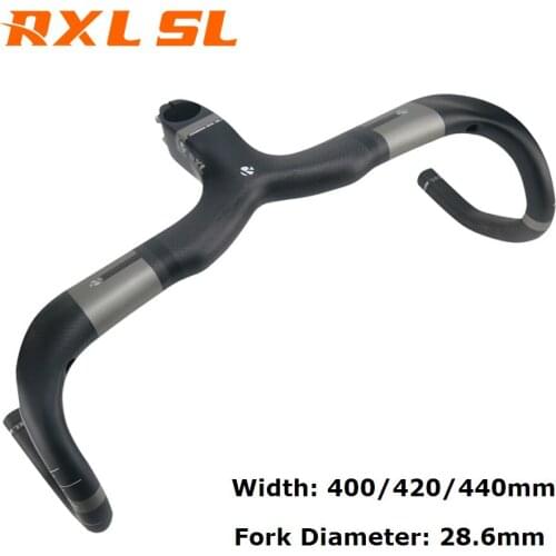 Carbon Road Handlebar RXL SL Bike Handlebars 3K Ultralight Integrated Handlebar and Stem 2019 Bicycle Handlebars