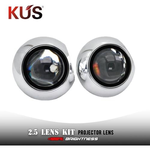 2.5 Inch HID Bi Xenon Projector Lens 3.0 inch Universal Car Headlight Styling Shrouds Mask Retrofit DIY H7 H4 Headlamp Lenses