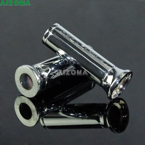 1 Pair 7/8"Handlebar Grip Motorcycles 22mm Handle Hand Grips For Suzuki GSXR 600 750 1000