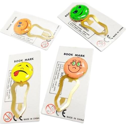 6 Smile facial expression phiz Paper Clip 351 Vintage Birthday Party Favor Pinata Favour Bag Filler Loot Gag Cup Cake Decoration