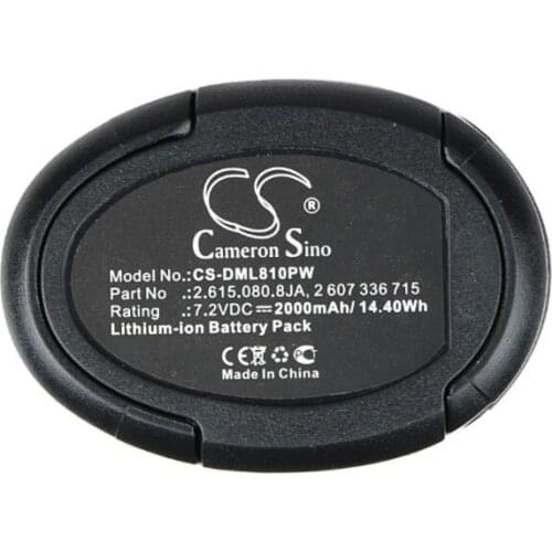Cameron Sino 2000mAh battery for DREMEL 8100 Cordless Multi-Tool 2 607 336 715 2.615.080.8JA 85-0352 F0138100JB