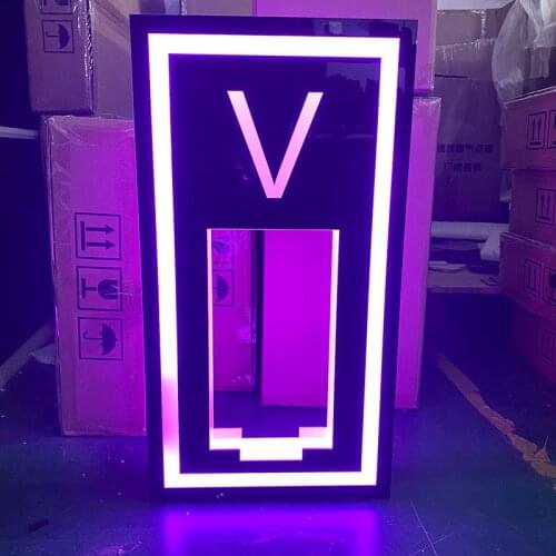 Acrylic LED display bottle presenter LED e liquid display glorifier e liquid bottles acrylic LED display rack