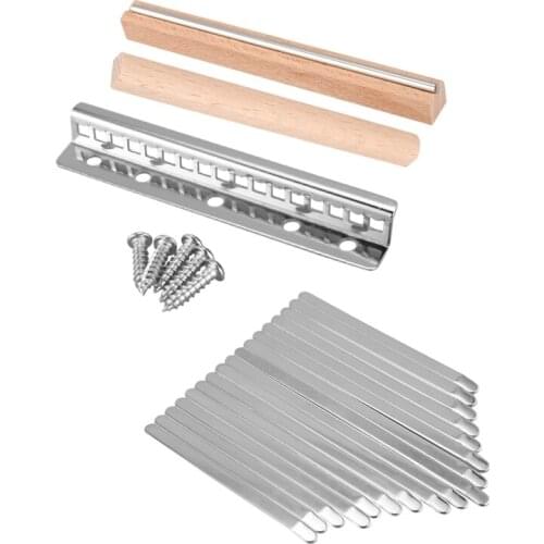 For Kalimba Mbira DIY 17 Keys with Thumb Piano Bridge Percussion Instruments for Luthiers Makers