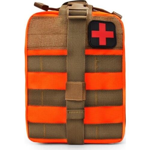 Molle EMT Emergency Tactical First Aid Bag Medical Kit Bag Survival Pouch for Outdoor Emergency Medical Large Size SOS Package