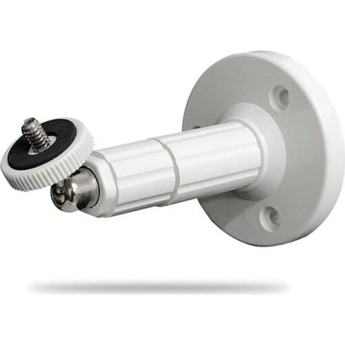 Wall Mount Bracket Bracket Indoor Outdoor Ceiling Aram Plastic White CCTV Camera Stand For Security Surveillance Camera