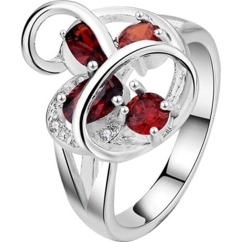 Wholesale jewelry silver plated Fashion jewelry rings High quality nice WR-1241