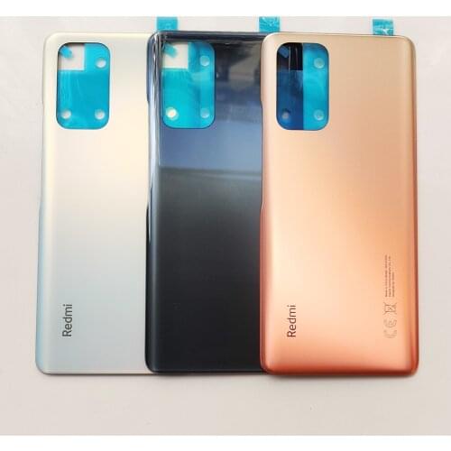 Original Back Glass Cover For Xiaomi Redmi Note 10 Pro, Back Door Replacement Battery Case, Rear Housing Cover Note10 Pro