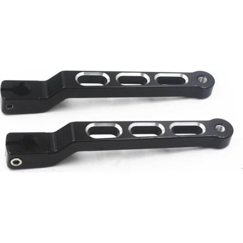 Pair Motorcycle Heel Toe Shifter Arms Gear Shift Levers For Harley Electra Glide FLHT FXSTB Softail Fatboy