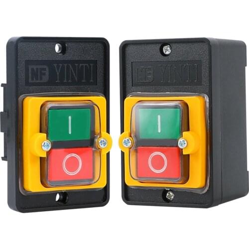 Durable Machine Drill Motor Waterproof Accessories Switch Industrial Push Button for Cutting ON/OFF Electric Home for KAO-5M