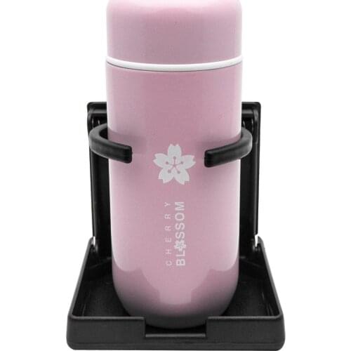 Universal Adjustable Folding Drink Cup Holder Mount Boat Marine Caravan Car RV BLACK