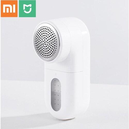 Xiaomi Dust Lint Remover Mijia Electric Hair Ball Trimmer 5 Leaf Cyclone Floating Cutter Trimmer with 0.35mm Micro Arc Knife Net
