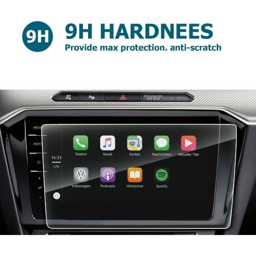 RUIYA Car Screen Protector For Arteon 2 9.2 Inch 2018 GPS Navigation Display Screen Auto Interior Protect Accessories