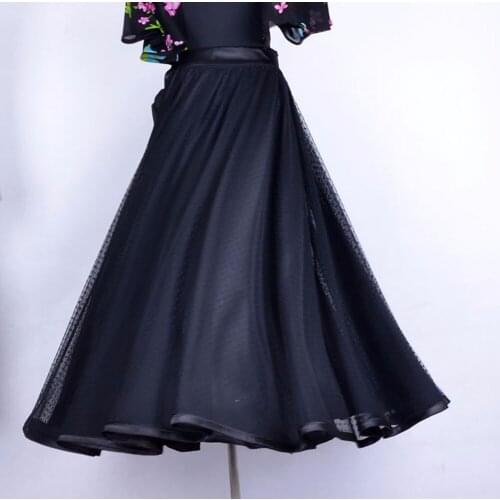 2017 Lady Cheap Ballroom Dance Skirt Normal Design For Tango-Dancing/Jazz Dancing Dress Woman Practice Clothes DQ5054