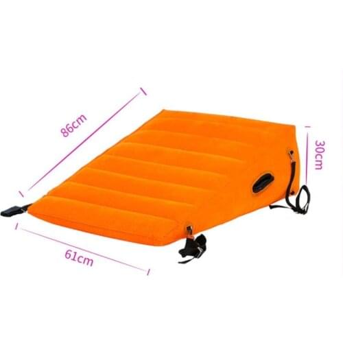 86*61*30CM Save effort Inflatable Sex pillow Couples flirting air cushion Adult Headrest Sex air mattress