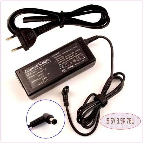 For Sony VAIO PCG-R PCG-E PCG-F PCG-Z505 PCG-Z600 Laptop Netbook Ac Adapter Power Supply Charger 19.5V 3.9A