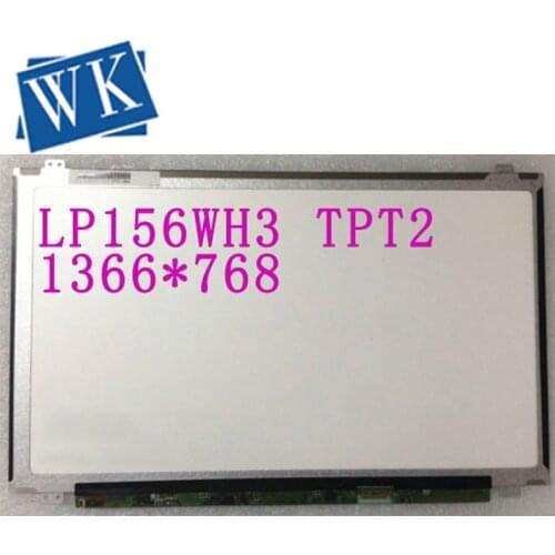 Free shipping! LP156WH3 TPT2 TPS1 LTN156AT31 NT156WHM N12 LP156WHU TPA1 B156XW04 V.8 B156XTN03.1 30pin Laptop LCD screen panel