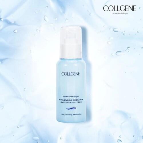 Human-Like Collagen Sparking Revitalizing Makeup Remover Lotion Relieve Facial Beauty Moisturizing Cleansing Skincare Lotion