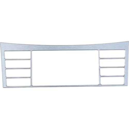 Auto Interior Center Console Button Panel Switch Panel Decorative Cover Trim For Mercedes Benz W212 E Class 2009-2015