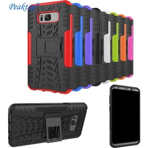 For Samsung J2 prime on5 on7 PC + Silicone Dual Anti Shock Impact Rugged Armor Case For Samsung note8 5 4 A3 A5 A7 A8 S8 C9 pro