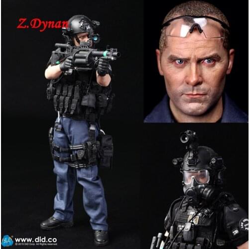 DID 1/6 Scale Los Angeles Policeman Action Figures LAPD SWAT 2.0 Denver MA1006 Model Children Toys Soldier Figures Collections