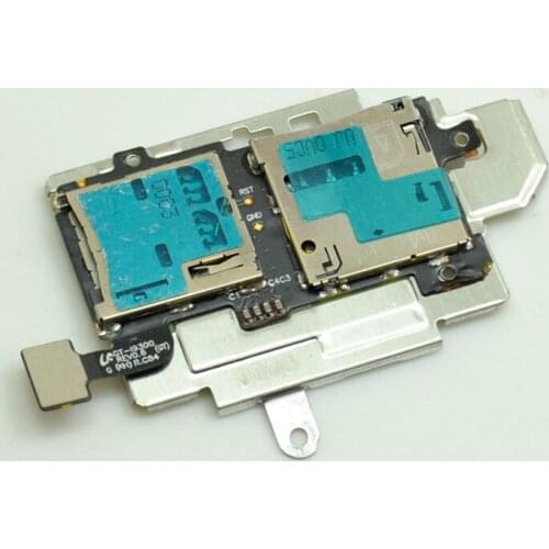 SIM Card Tray Flex Cable For Samsung Galaxy S3 I9300 New SD Card Tray Reader Holder Socket Flex Cable Repair Parts