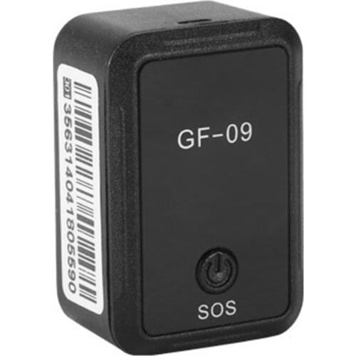 GF-09 Mini GPS Real Time Tracker GSM Mini Car LBS Tracker Car Pet Anti-theft Locator Tracking Device Real-time Vehicle Locator