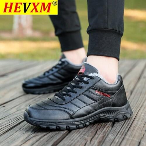 Mens Winter Boots Thick Plush Warm Unisex Snow Boots Wear-resistant Rubber Sole Womens Platform Shoes Winter Ladies Footwear