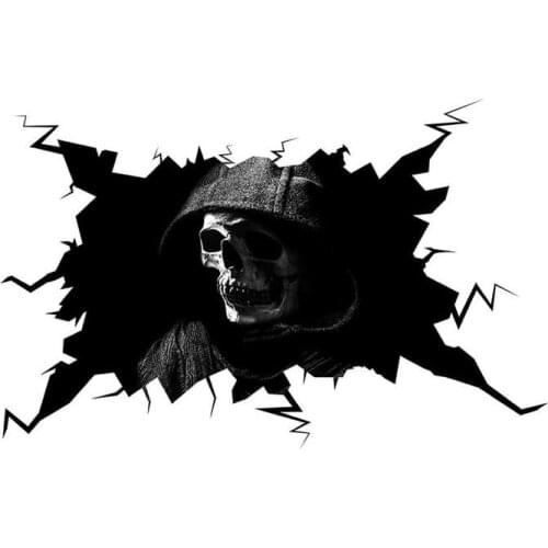 Happy Halloween Wall Floor Sticker Horror Wall Stickers Silent Sticker car Decal Party Decoration Window Home Decor Skull P0X6