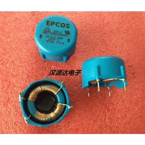 Original new 100% B82723A2202N001 2x5.6MH 2A 250V DIP common mode choke inductance