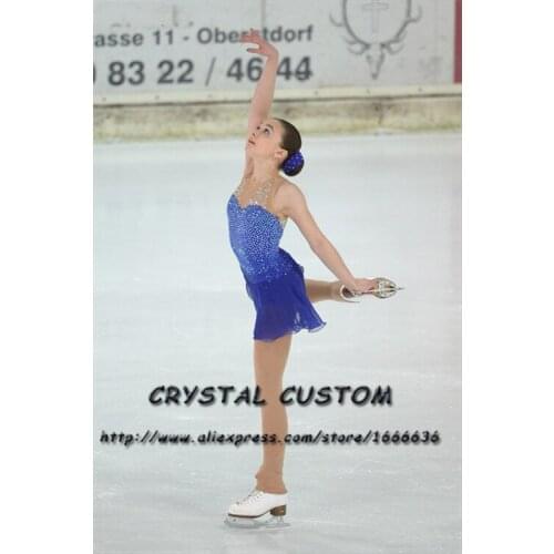 Custom Adult Figure Skating Dresses Graceful New Brand Ice Figure Skating Dresses For Women Competition DR3720