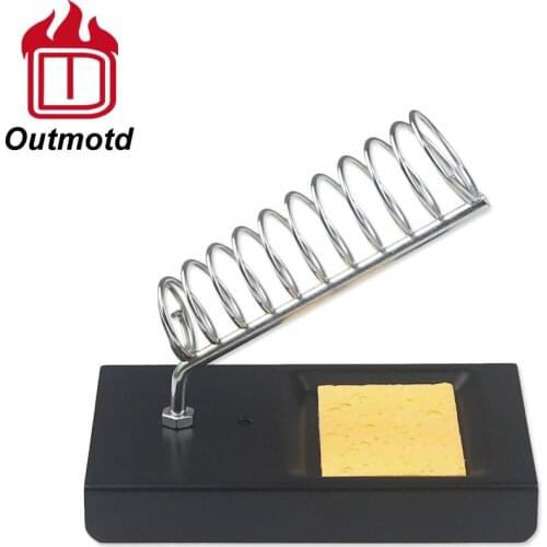 Outmotd Electric Soldering Iron Stand Holder High Temperature Support Station Solder Iron Bracket Welding Tools Accessories